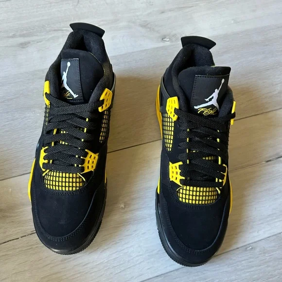 Nike Black and Yellow Athletic Shoes